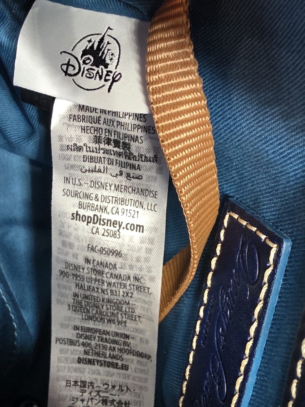 Dooney & Bourke Disney Donald Duck Crossbody Camera Bag - Picture 7 of 12